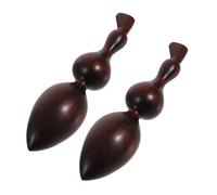 GLEAVI 2pièces Bâtons de Massage Bois Outils de Réflexologie Masseurs Portatifs pour Points de Déclenchement Auto-massage du Visage et Relaxation Musculaire