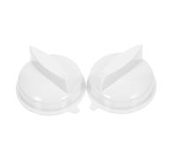 GLEAVI 2pièces Bouton de Thermostat Rotatif Plastique de Remplacement pour Micro-ondes Bouton de Contrôle de Température Lot