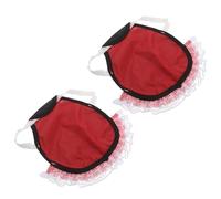 GLEAVI 2pièces Harnais de Selle pour Poules Lot Protection Dorsale Vêtements Volaille Sangle Élastique Gilet Picage Interactions Soins Élevage Poulailler