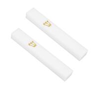 GLEAVI 2pièces Mezouza Alliance Résine Plaque Murale Spirituelle pour Porte Étui De Mezouza Traditionnel De pour Entrée Décoration Intérieure