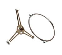 GLEAVI 2Pièces Support de Plateau pour Micro Ondes Lot de Accessoires Compatibles Installation Facile pour Réchauffage Uniforme