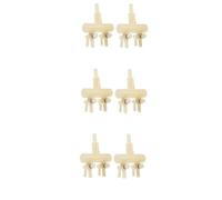 GLEAVI 3 Ensembles Diviseur De Flux d'air D'aquarium pour Accessoires D'aquarium Plastique Blanche 2 Pièces * 3