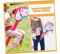 GLEAVI 3 Pièces Lot de Bâtons Gonflables Cheval Brillant Accessoires de Fête et Jouets pour Garçon Fille Favorisent Motricité et Lors de Jeux Anniversaire et Animations Festives