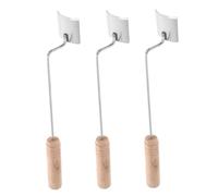 GLEAVI 3 Pièces Outil Éplucheur Épi de Acier Inoxydable avec Manche Ergonomique Décortiqueur Rapide de Grains pour Cuisine Familiale