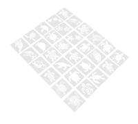 GLEAVI 30 Pièces Pochoir de Dessin Animalier Tortue de Mer en Pet Blanc, Facile à Utiliser pour Projets Créatifs et Scrapbooking, Modèle Artisanal Océanique Polyvalent