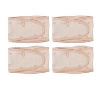 GLEAVI 4 Pièces Bandeaux de Grossesse en Coton pour Bébé, Protection Ombilicale Confortable et Douce, Bandeaux de Ventre Résistants pour Nourrissons en Toutes Saisons