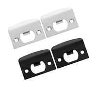 GLEAVI 4 Pièces Boucle à Ardillon Verrouillable Meubles en Métal Gâche De Remplacement Kit De Réparation De Ressort De Canapé Gâche De Porte De Sécurité Acier Inoxydable