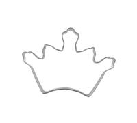 GLEAVI 4 pièces Emporte Couronne Acier Inoxydable Moules Pâtisserie pour Biscuits Fruits Découpeur Gâteau Antirouille pour Cuisine Maison