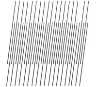GLEAVI 40 pièces Carbon Fiber Welding Rods Feet Low Smoke High-temp Graphite Conductive Sticks For Large-scale Lab And Scientific Welding Projects