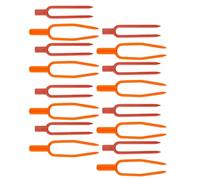 GLEAVI 400 Attaches en Plastique pour Fixation de Fraisiers, Fourches Fixes pour Plantes Grimpantes, Clips de Serrage pour Jardin, 2 X 200 Pcs, Outil de Plantation pour Contrôle