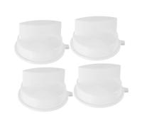 GLEAVI 4pièces Bouton De Commande Blanc Pour Four à Micro-ondes Bouton De Remplacement Pour Cuisinière De Minuterie Pour Appareils Électroménagers De Commande Pour Appareils De