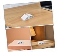 GLEAVI 4pièces Renforcement Triangle Plastique pour Barrières Et Portails Stabilité Sécurisée des Portails Garçon Fille Installation Facile pour Clôtures Bois