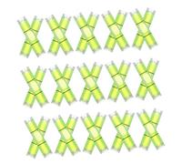 GLEAVI 50 Niveaux à Bulle Cylindriques Miniatures Lot de 50 Instruments de Mesure Précis pour Niveau Horizontal Outils de Mesure de Bulles Compacts pour Travaux D’Accrochage et