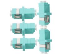 GLEAVI 5pièces Adaptateur Fibre Connecteurs De Câble Optique pour Réseaux Coupler Simplex avec Flasque Installation Facile Et Stables