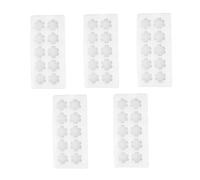 GLEAVI 5pièces Plateau Perle De Laine Pour Oeufs Boîte Antichoc Pour Oeufs De Caille Sans Carton Blanc
