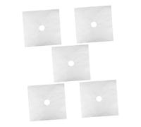 GLEAVI 5pièces Protège-cuisinière Réutilisable Pour Cuisinière à Gaz Housse De Brûleur De Cuisinière Protection De Facile à Nettoyer Découper