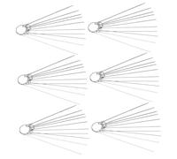 GLEAVI 6pièces Lot De Aiguilles De Nettoyage Pour Pointes De De Soudage Outil Multi-usages Pour Entretien Des De Carburateur