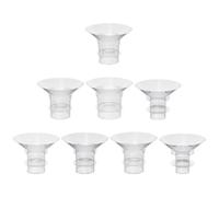 GLEAVI 8 Pack Silicone Flange Inserts for Electric and Wearable Breast Pumps, Silicone Accessory, 13mm 15mm 17mm 18mm 19mm 20mm 21mm 24mm, Comfortable to Use