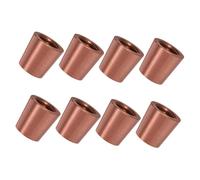 GLEAVI 8 Pièces Laiton pour Plateau Bois Supports Coniques pour Plateau Exposition et Boîte à Bijoux de Rechange Stables et Élégants pour Meubles et Présentoirs