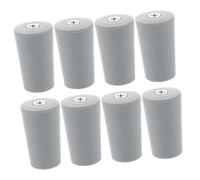 GLEAVI 8 pièces Limiteur pour Plastique Gris Butée Robuste Remontée Accessoires de Remplacement pour Volet avec Sangle ou Manivelle Montage Facile Inférieur
