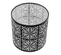 GLEAVI Abat-Jour Industriel en Métal Noir Ajouré pour Ampoule E27 à Suspendre ou Lampe de Table Design Solaire en Fer Forgé Compatible Plafonnier Décor Vintage pour Intérieur Maison