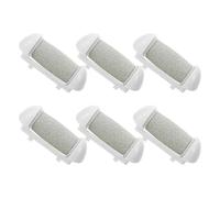 GLEAVI Accessoires Pour Ponceuse Pied 6pcs Têtes En Plastique Exfoliant Peau Morte Compatible Avec Plusieurs Modèles Pour Soins Des Pieds En Salon