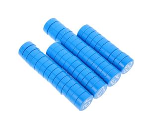 GLEAVI Aimants Magnétiques Chiffres Colorés 50 Pcs, Autocollants Ronds Bleus, Matériau Stable, pour Garçon Et Filles, Éducation Et Décoration De Réfrigérateur, Accessoires La Cuisine Pratiques