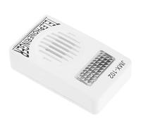 GLEAVI Amplificateur de Sonnerie pour Téléphone Fixe Blanc Dispositif d'Amplification de Sonnerie Puissant sans Batterie Volume Réglable Compact et Portable pour Bureau et Domicile