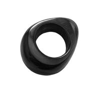 GLEAVI Anneau de Massage en Corne de Bœuf Noir pour Pédicure Outil Créatif de Massage pour Pieds Anneau de Pédicure Portatif pour Soin des Pieds et Relaxation