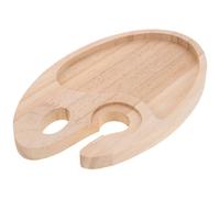 GLEAVI Assiette à Apéritif avec Support pour Verre à Vin Plat pour Fruits Et Vaisselle Créative Assiettes à Nourriture