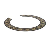 GLEAVI Autocollant Rond Décoratif Doré pour Guitare Acoustique, Cache-ouïes 3d en Plastique Diamètre Intérieur 105 Mm, Protection Légère pour Rosace, Accessoire de Modification