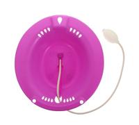 GLEAVI Bain de Siège en Plastique PP Violet, Bassin de Lavage pour Toilette, Conçu pour Soins Post-Accouchement et Hémorroïdes, Utilisation Maternité et Personnes Âgées