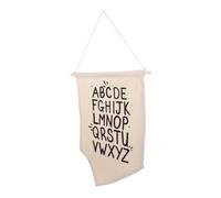 GLEAVI Bannière Toile Murale pour Chambre Garçon Fille Décoration Éducative avec Lettres Anglaises Tapisserie Personnalisée et pour Garçon Fille et pour Créer Une Ambiance Harmonieuse et