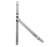 GLEAVI Barre de Sécurité pour Fenêtre Coulissante en Aluminium 304 Inox Réglable 10 Pouces Butée de Fenêtre sans Perçage Verrou de Châssis Résistant au Vent Sécurité Baie Vitrée