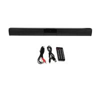 GLEAVI Barre de Son Portable sans Fil 5w×4 Télécommande, Batterie 2000ma, Design Moderne Abs, pour Usage Intérieur et Extérieur