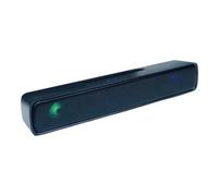 GLEAVI Barre de Son Portable sans Fil Stéréo Version 5.0 5w Noire | Plastique Abs, Fente Support Téléphone, Lecture Carte Mémoire 16 Go et Usb, pour PC et Ordinateur Portable
