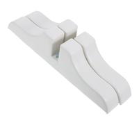 GLEAVI Bases Épaisses pour Supports de Séparation de Pièce, Lot de 2 Socles en Plastique pour Paravent Pliant, Adaptés à Usage Domestique et Hôtelier