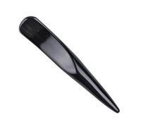 GLEAVI Bâton de Massage en Corne Noire Massif, Outil de Grattage Guasha Corporel, Bâton D’Acupuncture pour Massage et Stimulation des Points D’Acupression, Usage Complet du Corps,