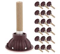 GLEAVI Bâtonnets de Moxa Faits la Main 100 Pcs, Pilier Épaissi 7x40 Mm avec Base Stable, Bâton de Moxibustion pour Massage et Acupuncture à Domicile et Salon, Équipement Portable