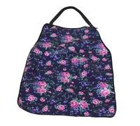 GLEAVI Bavoir pour Personnes Âgées Imperméable Poche Rabattable Réglable Grosse Taille Bleu Marine Protection Lavable pour Repas et Rééducation Alimentaire Bavoir Unisexe pour