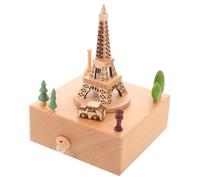 GLEAVI Boîte à Musique avec Décor Eiffel Tower Romantique Décoration De Chambre Ornements pour Et