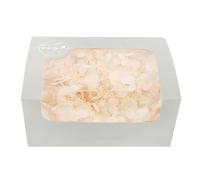 GLEAVI Boîte de Fleurs Séchées DIY 20g Hortensia Blanc Naturel pour Décoration Saint-Valentin, Matériaux Artisanaux Pressés, Kit Créatif Floral Maison, Fleurs Séchées Couleur