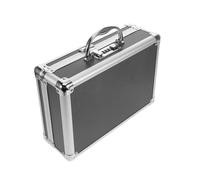 GLEAVI Boîte De Rangement Aluminium avec Serrure Codée Étui De Transport Métallique pour Outils Poignée Intégrée pour Maison Voyages