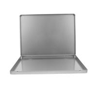 GLEAVI Boîte de Rangement avec Couvercle Capacité Portable pour Documents Photos et Reçus Organiseur de Fichiers Robuste pour Bureau et Maison