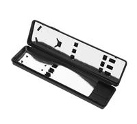 GLEAVI Boîte de Rangement Fléchettes en Abs Légère et Compacte, Étui de Transport Noir pour 3 Fléchettes à Pointe en Acier, Accessoires Multifonctions pour Sport et Voyage