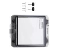 GLEAVI Boîtier de Distribution Étanche 5 Voies en Polypropylène Fenêtre Transparente pour Disjoncteurs Protection Électrique Extérieure Polyvalente pour Électriciens et Installations