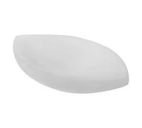 GLEAVI Bol Décoratif en Gypse Forme Feuille Blanc, Accessoire Multifonction pour Décoration Intérieure Style Naturel et Esthétique Luxueuse, pour Bijoux