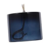 GLEAVI Bougeoir à Huile en Verre Transparent Mini Lampe à Huile Éclairage Doux Décoration Intérieure Ambiance Cosy pour Mariages et 1 Pièce