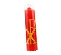GLEAVI Bougie en Cire de Soja Décorative pour Église 1 Pièce Design Élégant pour Célébrations Religieuses comme de Baptême Noël