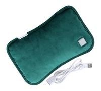 GLEAVI Bouillotte Electrique Rechargeable USB Chauffe-Mains sans Eau 3 Niveaux De Temperature Portable 29X19X3Cm Chauffe-Plats Reutilisable pour Bureau Et Usage Hivernal